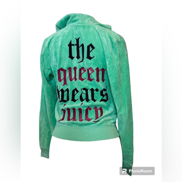 Juicy Couture Jackets & Blazers - “The Queen Wears Juicy” Juicy Couture Y2K Velour Jacket L